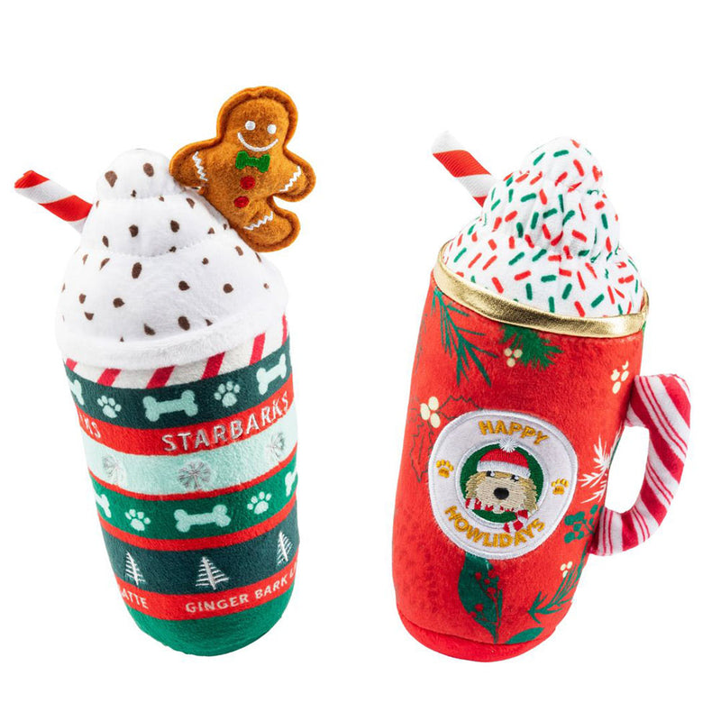 Ginger Bark Latte & Howliday Cheer Mug | Christmas Dog Toys