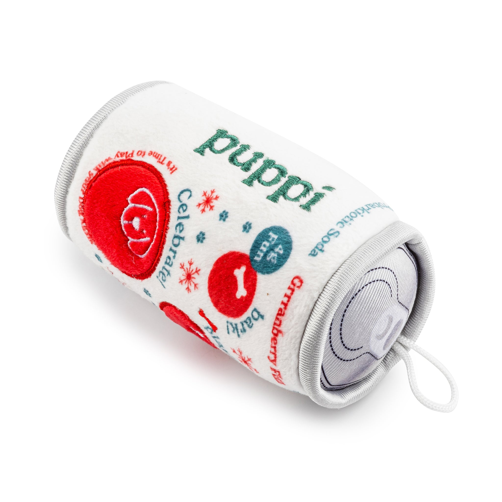 Puppi Grrranberry Fizz Holiday Plush Dog Toy – Haute Diggity Dog