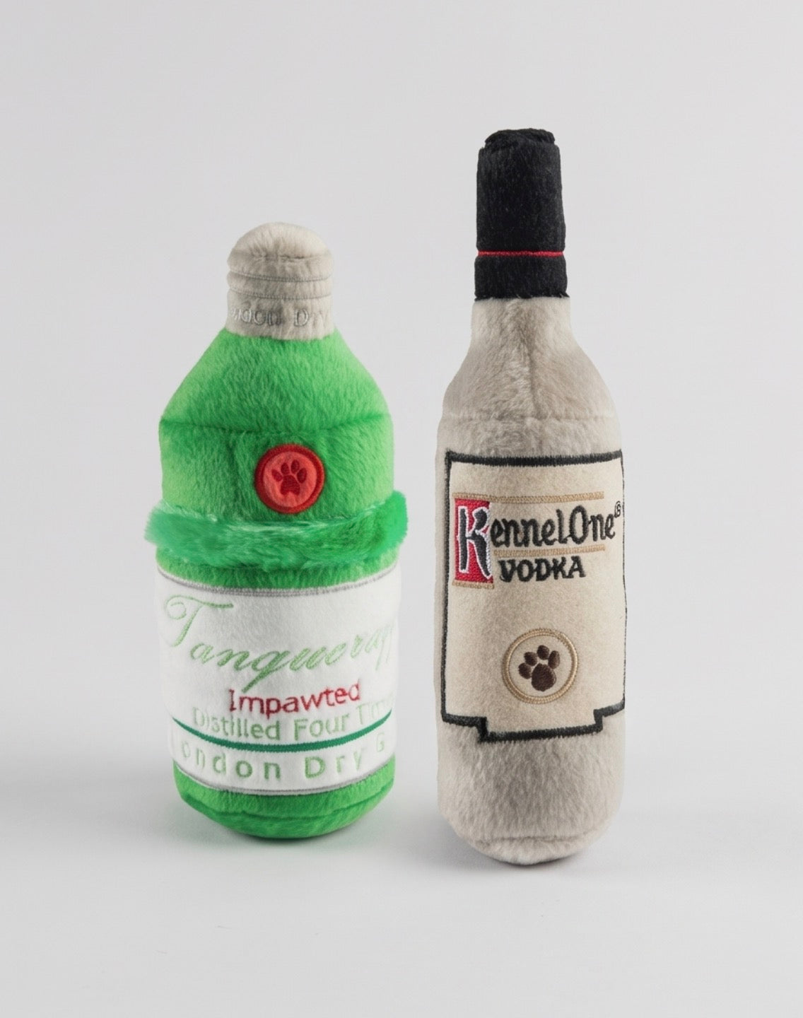Muttini Madness: Parody Muttini Bar Plush Dog Toy for Pampered