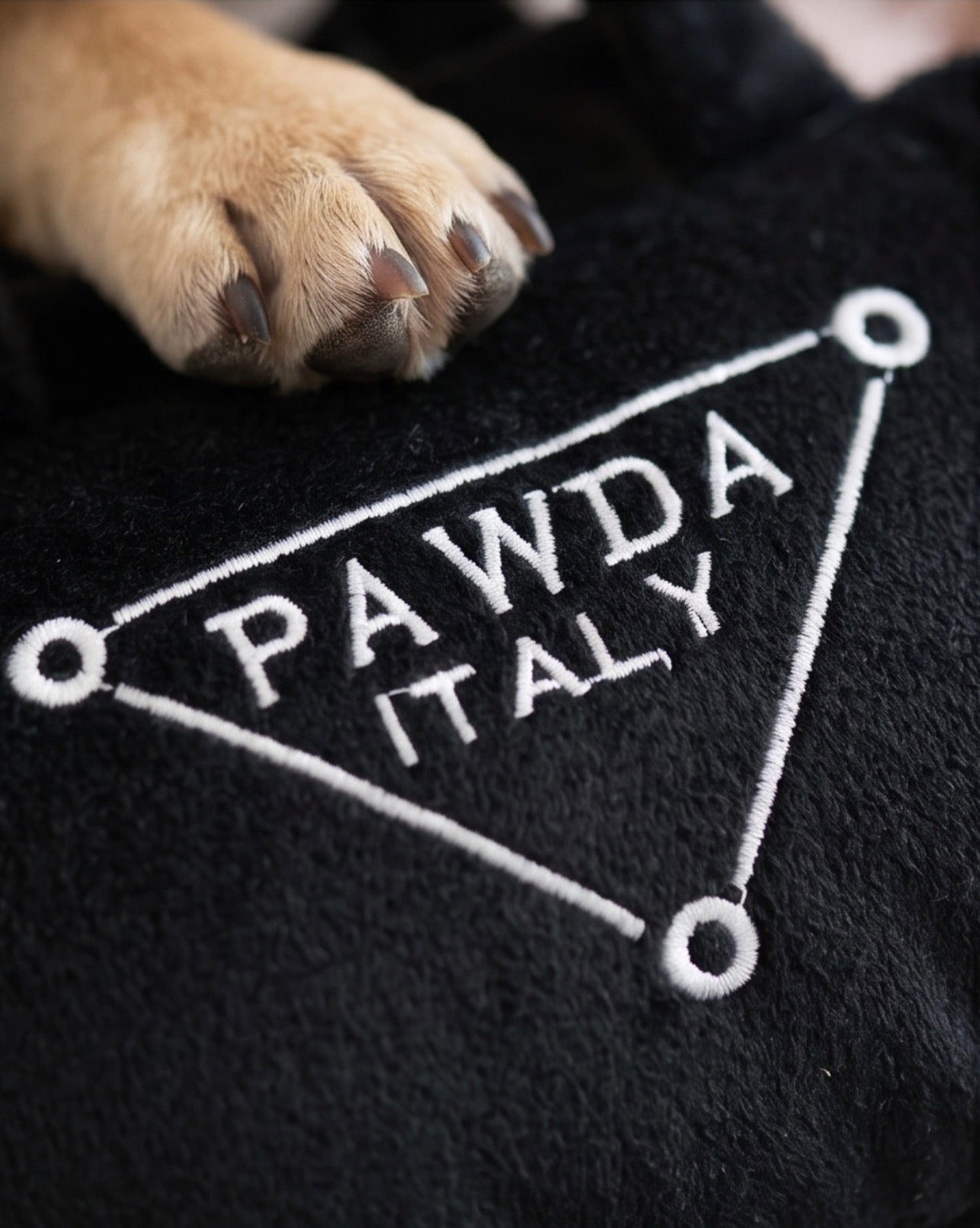 Parody Paws: Unique Plush Dog Toys with a Fashionable Twist