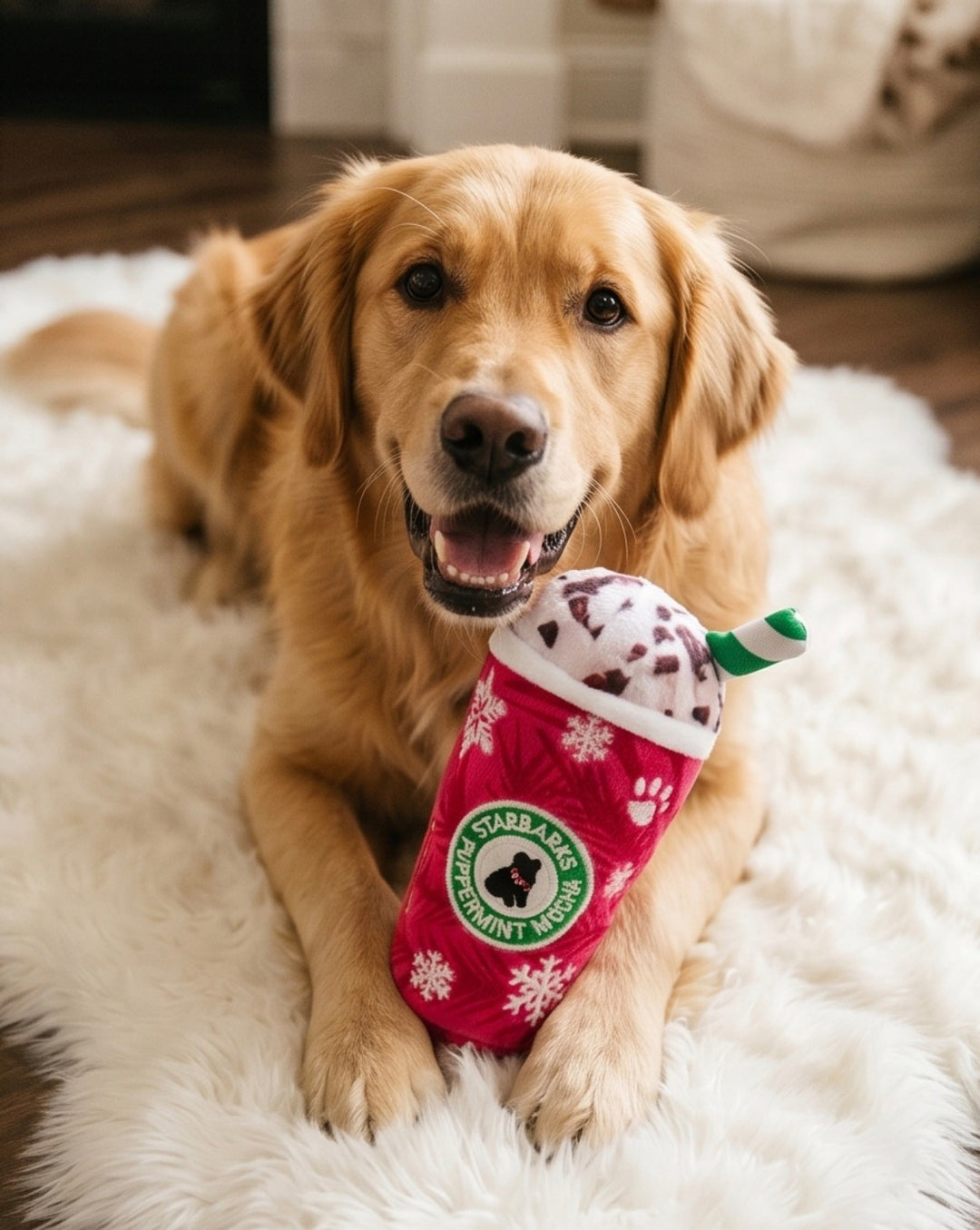 Santa's Little Helper: Parody Holiday Plush Dog Toys for Merry