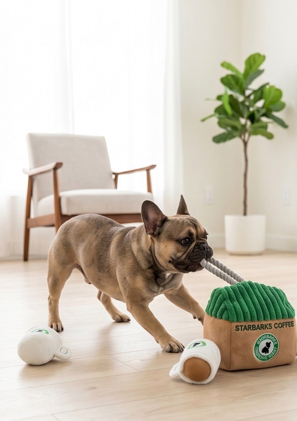 Coffee Lover's Delight: Parody Coffee Plush Toy for Java-Sipping