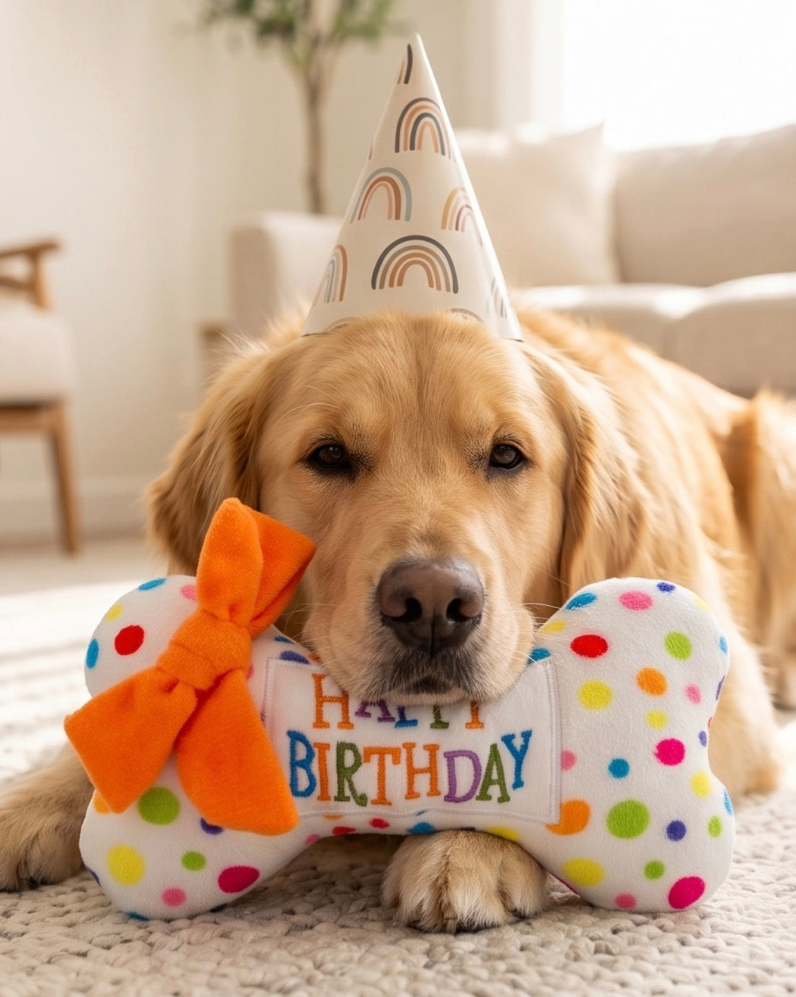 Birthday Bark Bash: Parody Plush Dog Toy for Paw-some Celebrations