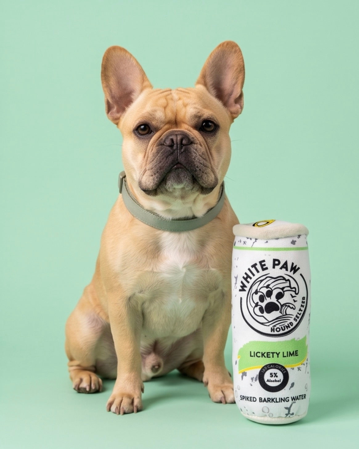 Mix & Mingle: Parody Muttini Bar Plush Dog Toy for Social Pooches
