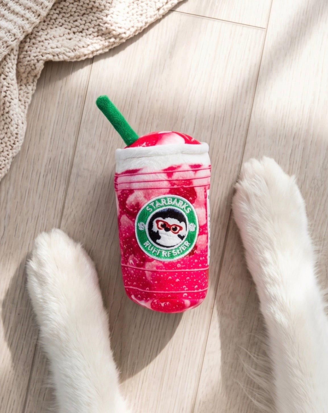 Coffee Lover's Delight: Parody Coffee Plush Toy for Java-Sipping