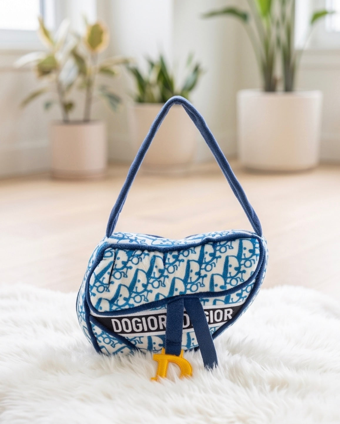 Dogior Saddle Bag - Navy – Haute Diggity Dog