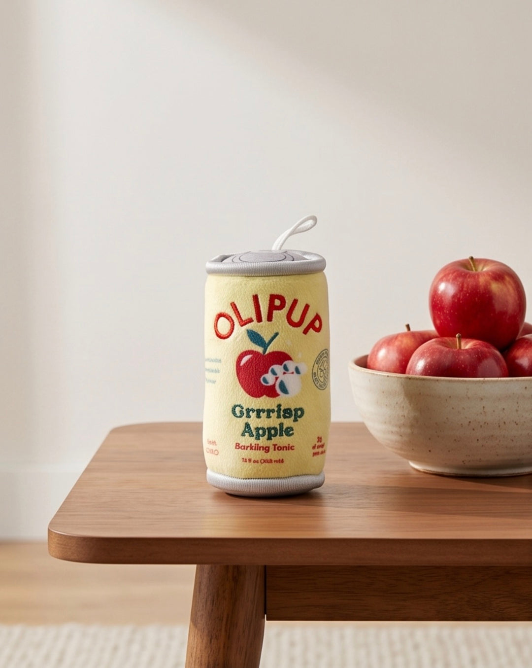 Olipup Soda Grrrisp Apple Holiday Plush Dog Toy – Haute Diggity Dog
