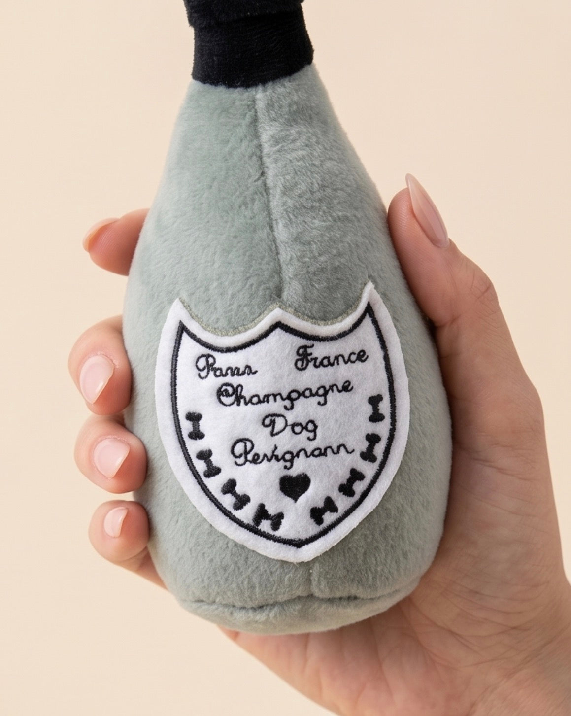 Mix & Mingle: Parody Muttini Bar Plush Dog Toy for Social Pooches