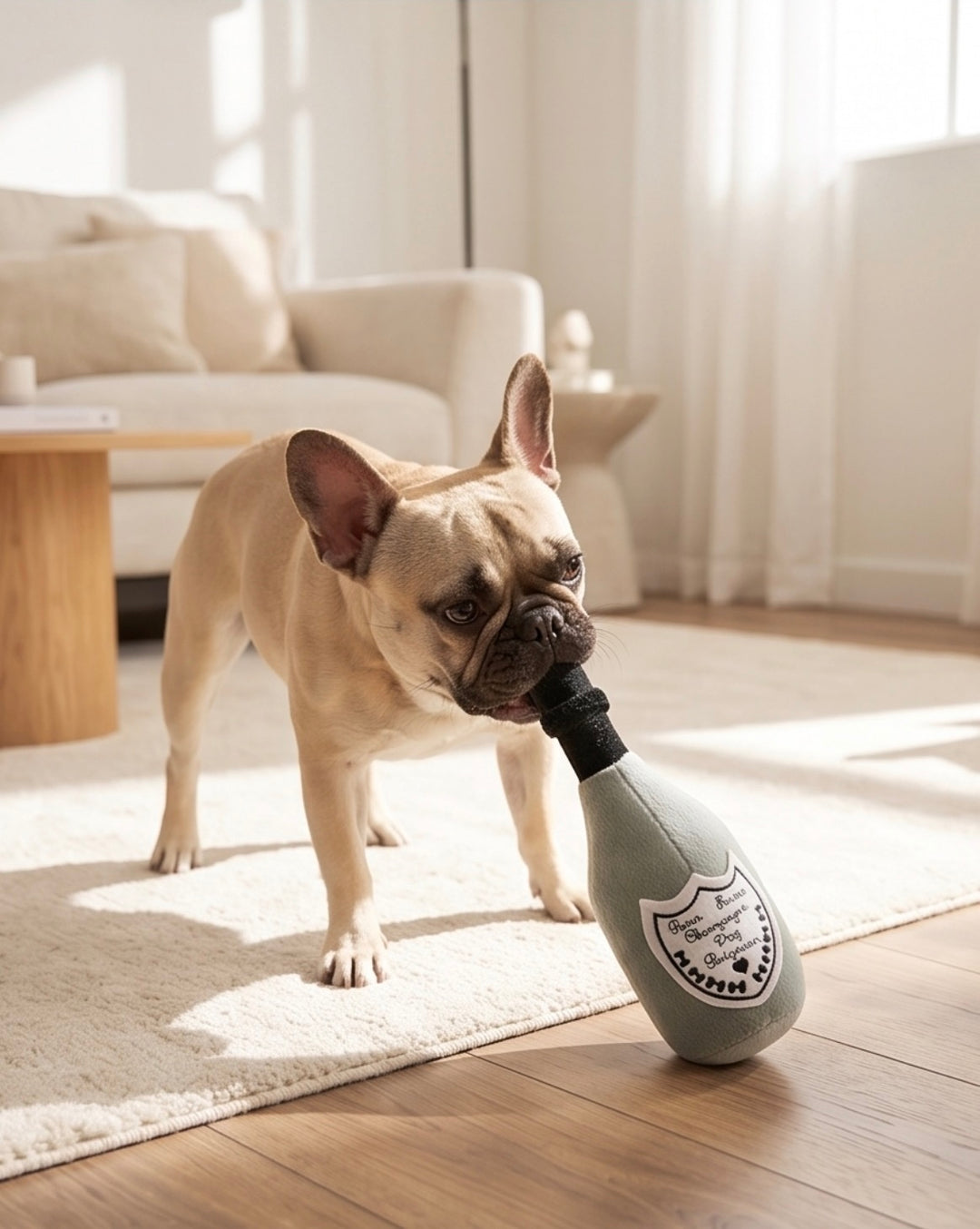 Mix & Mingle: Parody Muttini Bar Plush Dog Toy for Social Pooches
