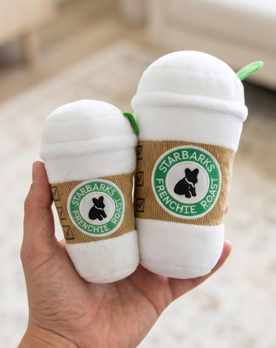 Coffee Lover's Delight: Parody Coffee Plush Toy for Java-Sipping