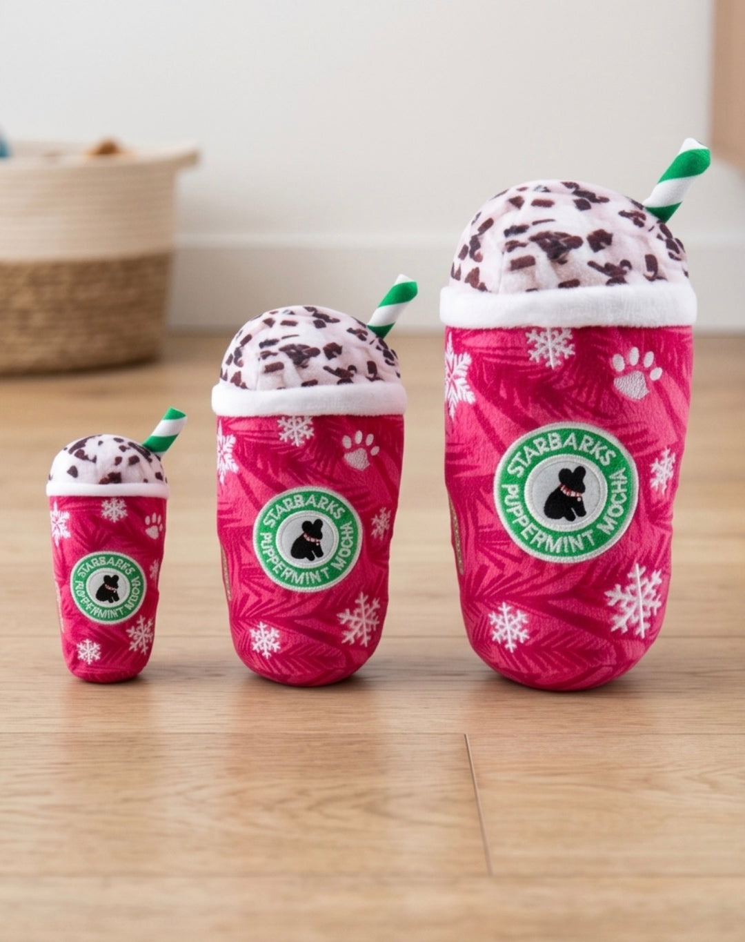 Santa's Little Helper: Parody Holiday Plush Dog Toys for Merry