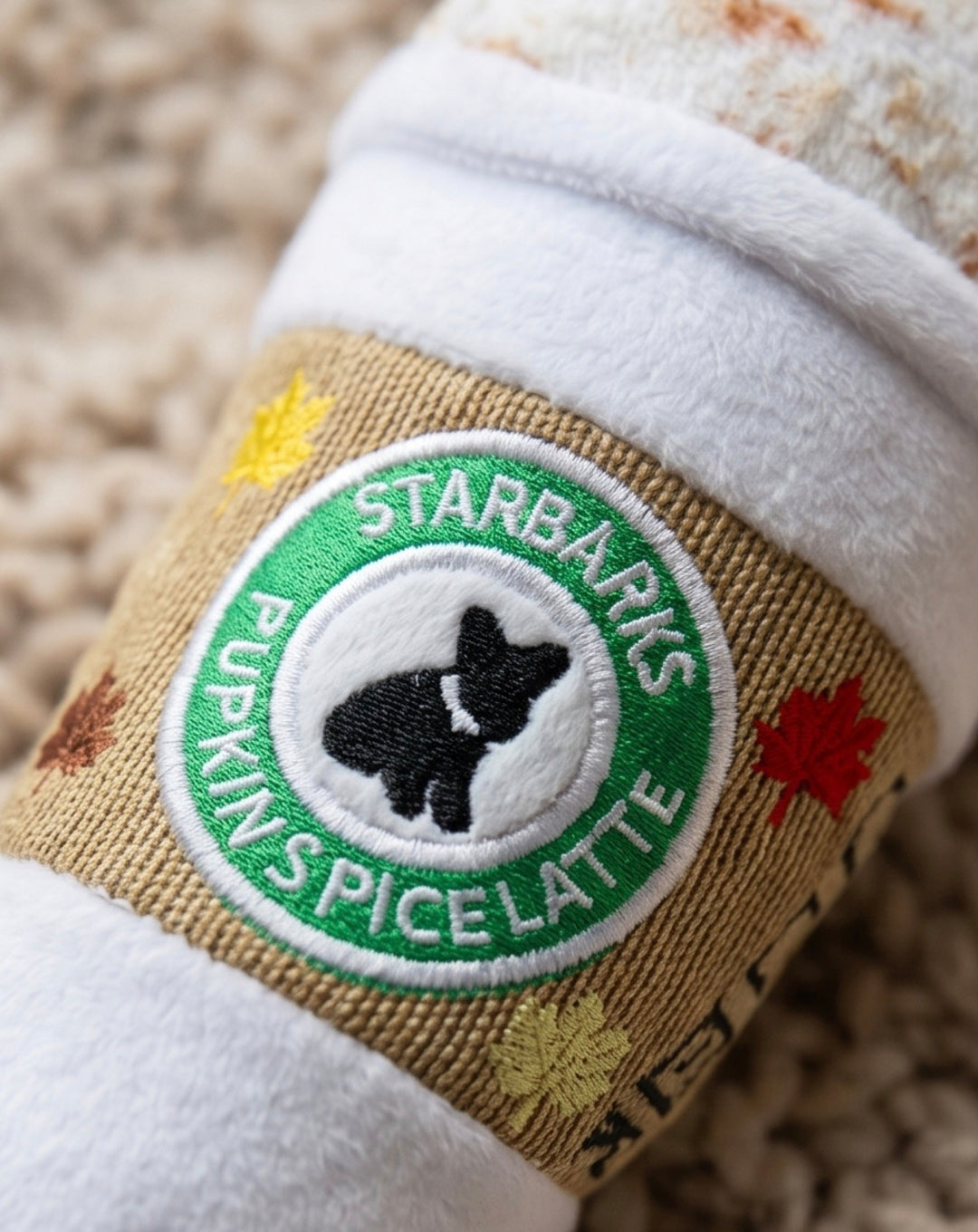Pawsome Pumpkin Spice: Parody Fall Plush Dog Toys for Cozy Canines