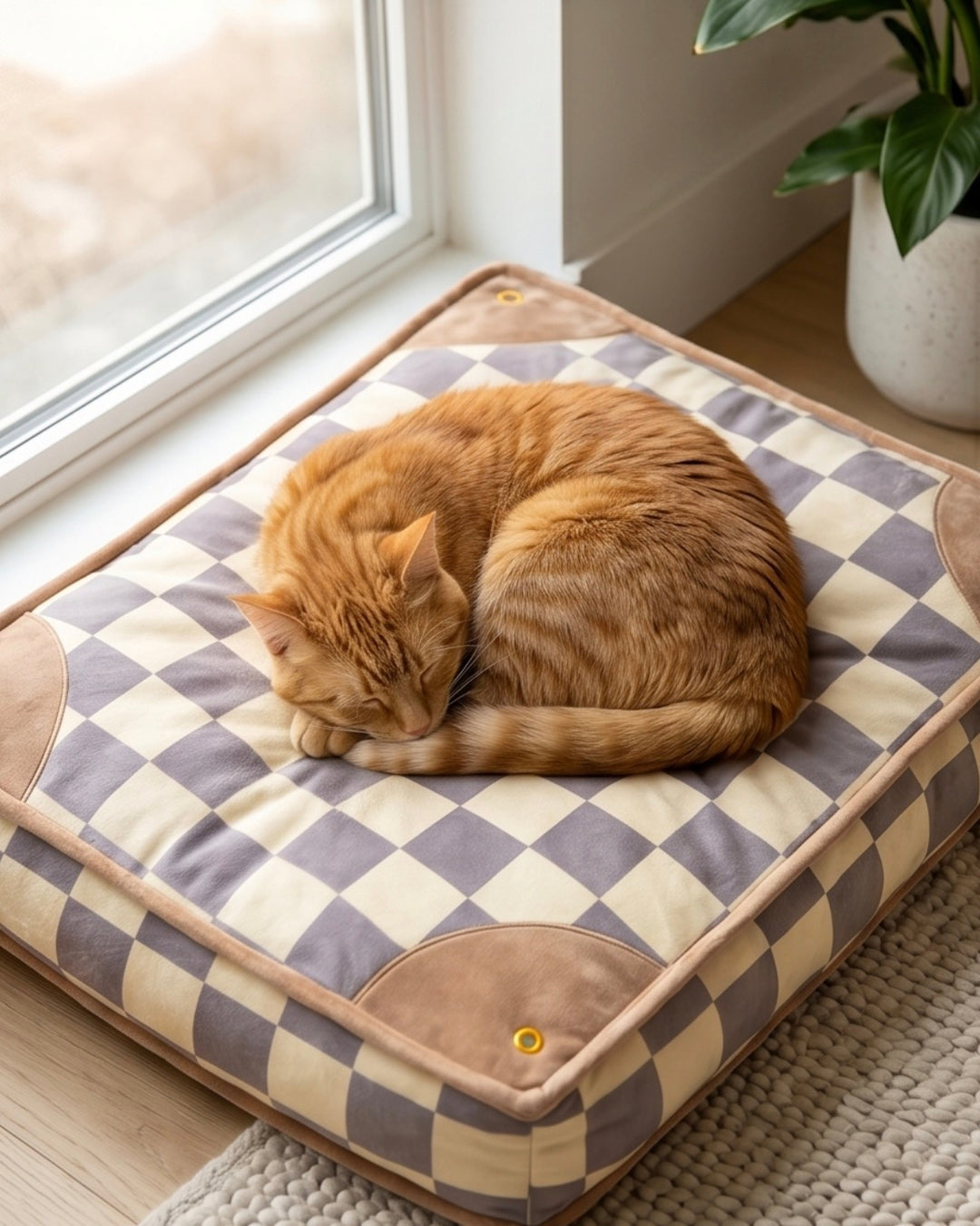 Pampered Pooch Perfection: Parody Chewy Vuiton Plush Dog Beds