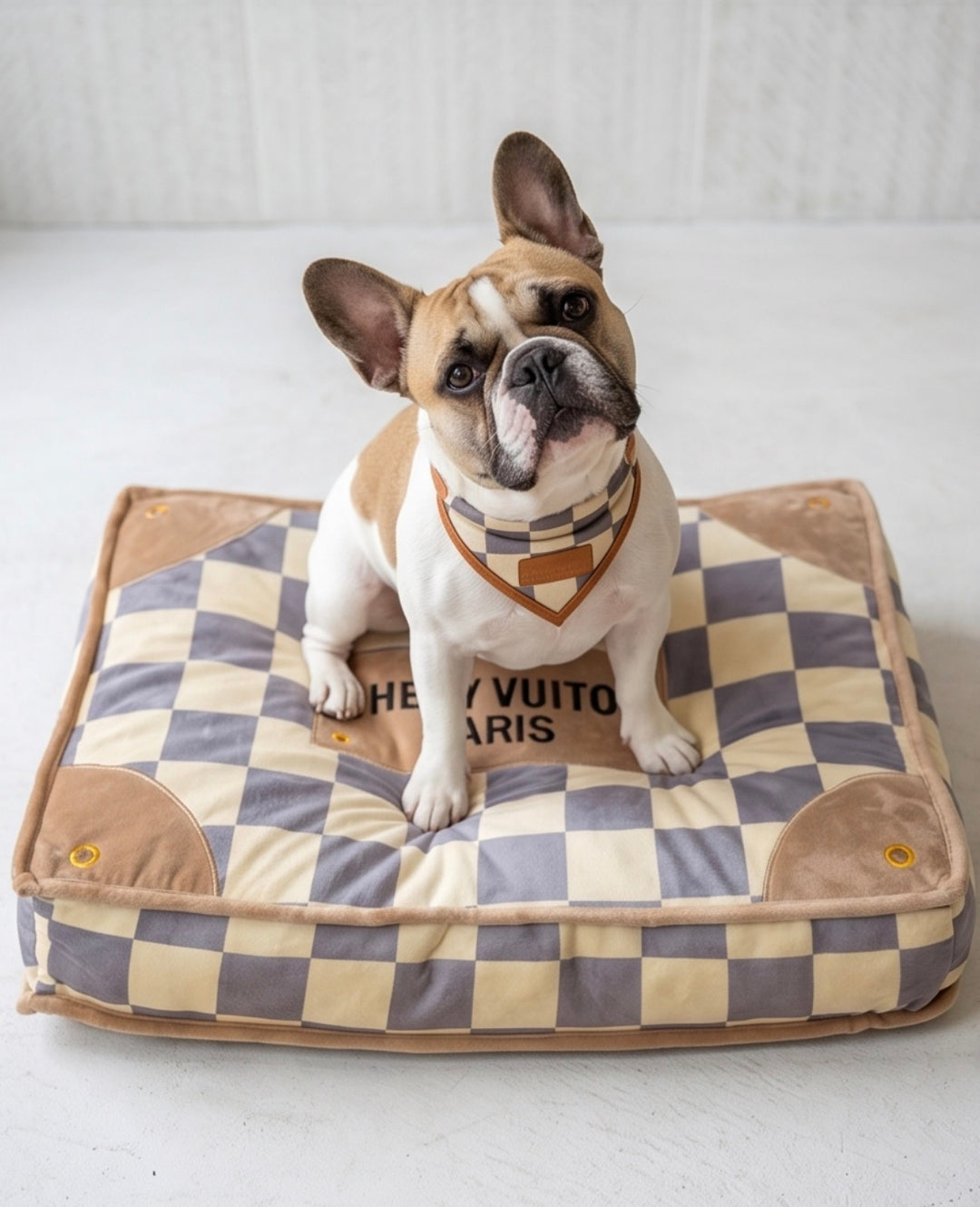 it-dogsバレリーナチュチュ　XS Pampered Pooch Perfection: Parody Chewy Vuiton Plush Dog Beds