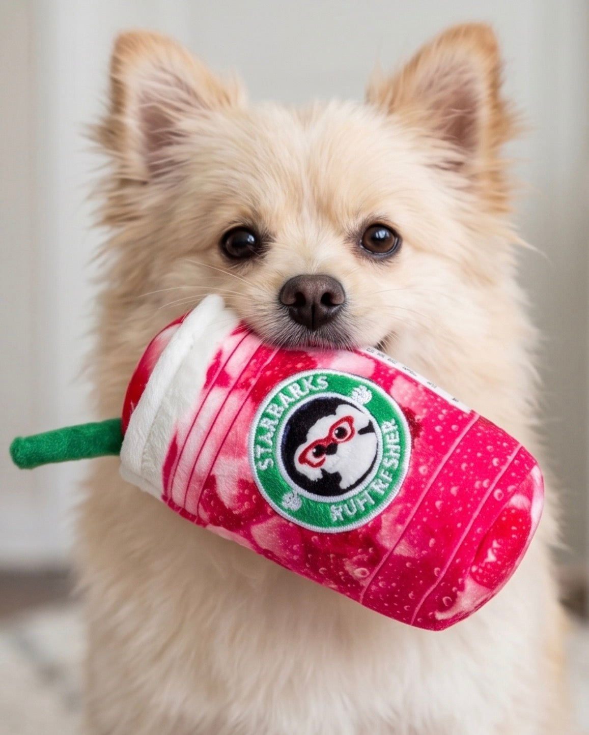 Coffee Lover's Delight: Parody Coffee Plush Toy for Java-Sipping