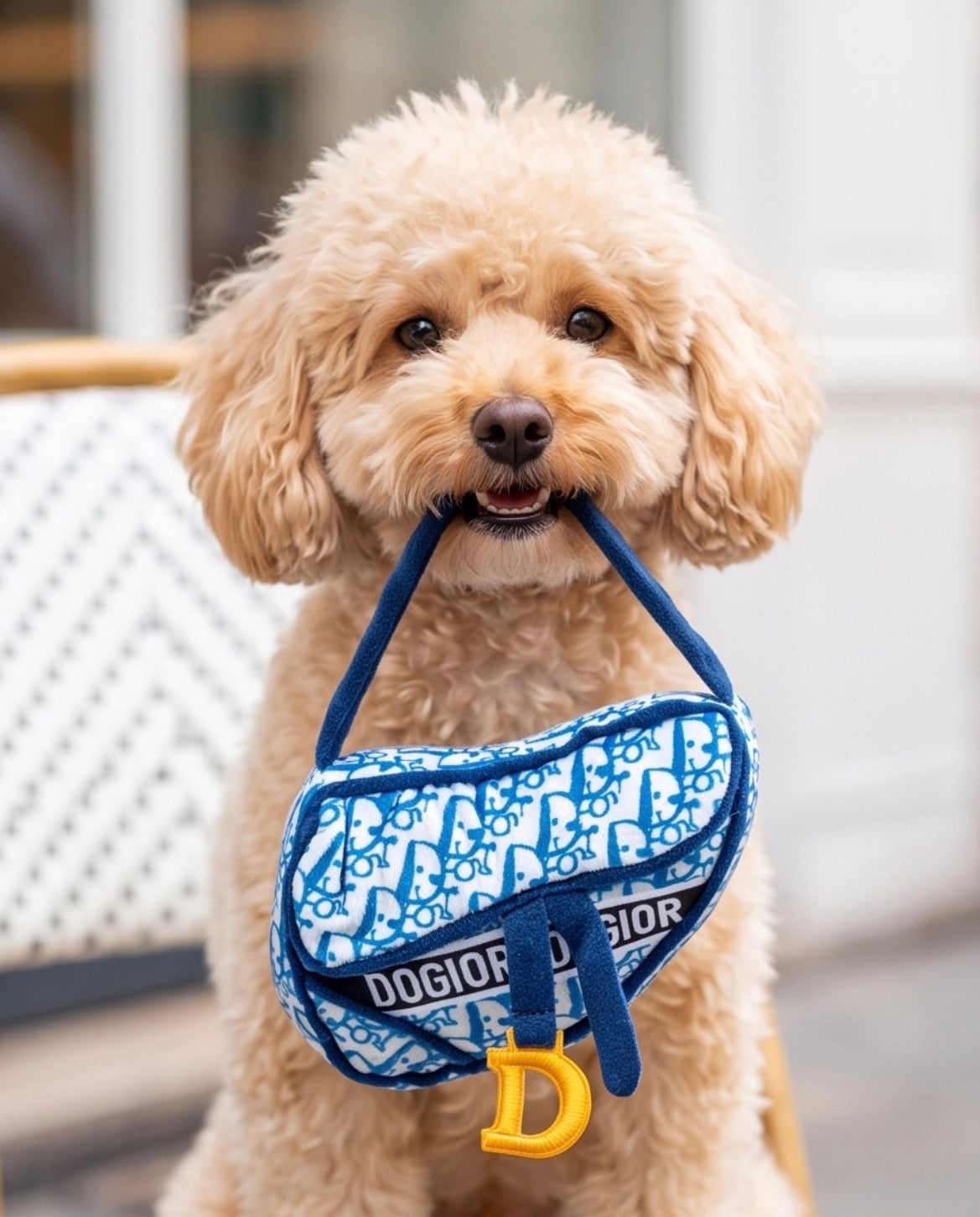 Dogior Saddle Bag - Navy – Haute Diggity Dog