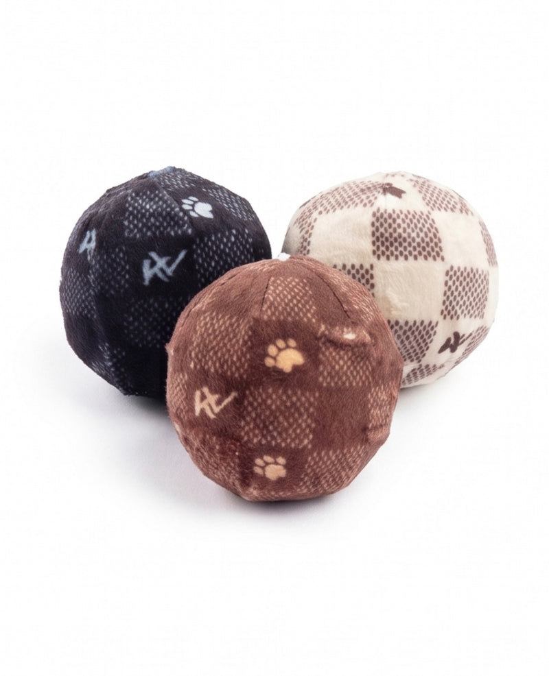 KV Balls (Checker) Catnip Toys