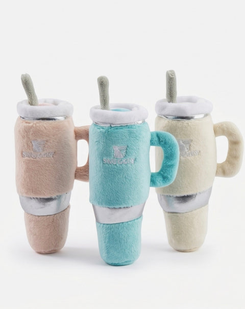 Haute Diggity Kitty Snuggly Cup 3-Pack (Teal, Ivory, Blush)