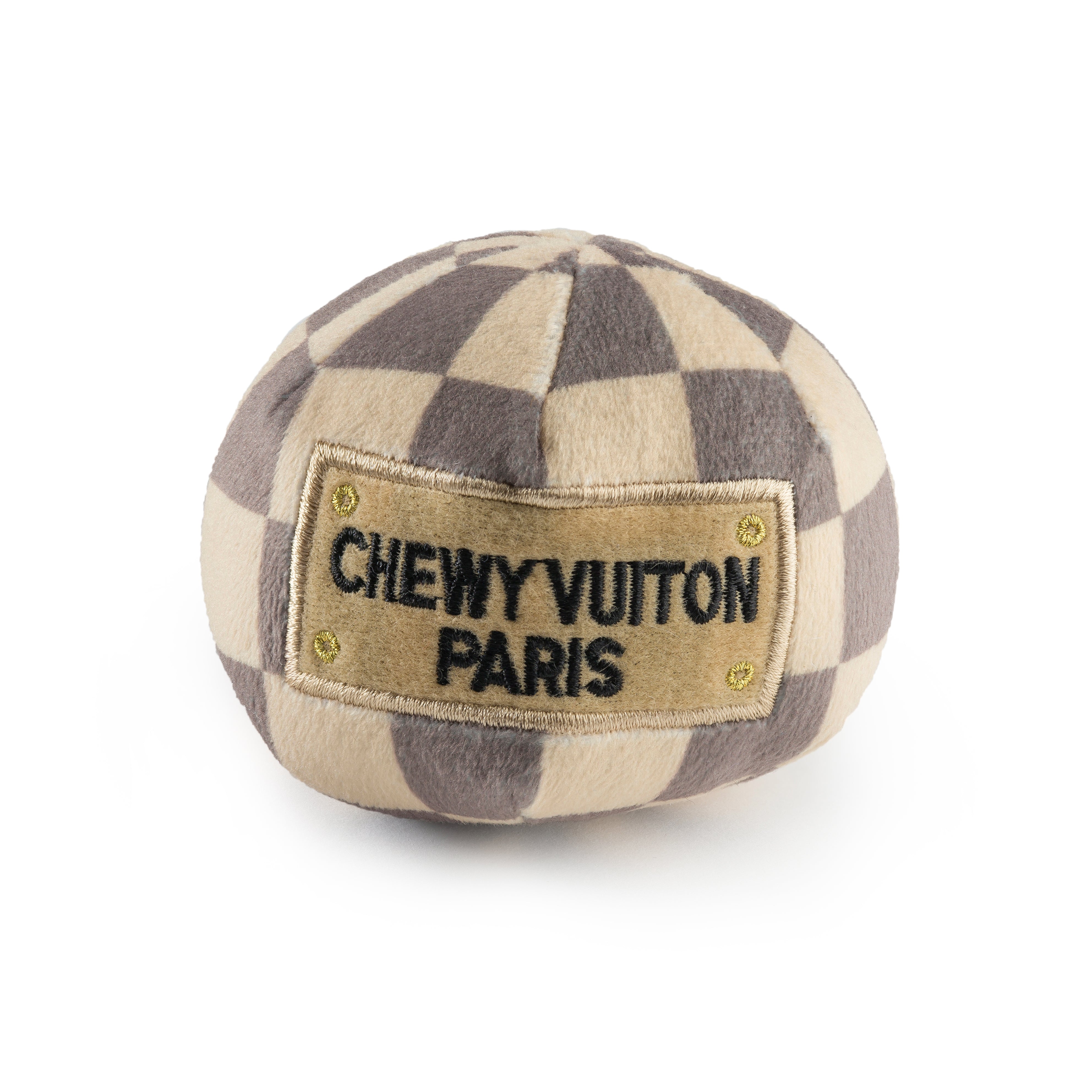 Chewy Vuitton Ball dog toy