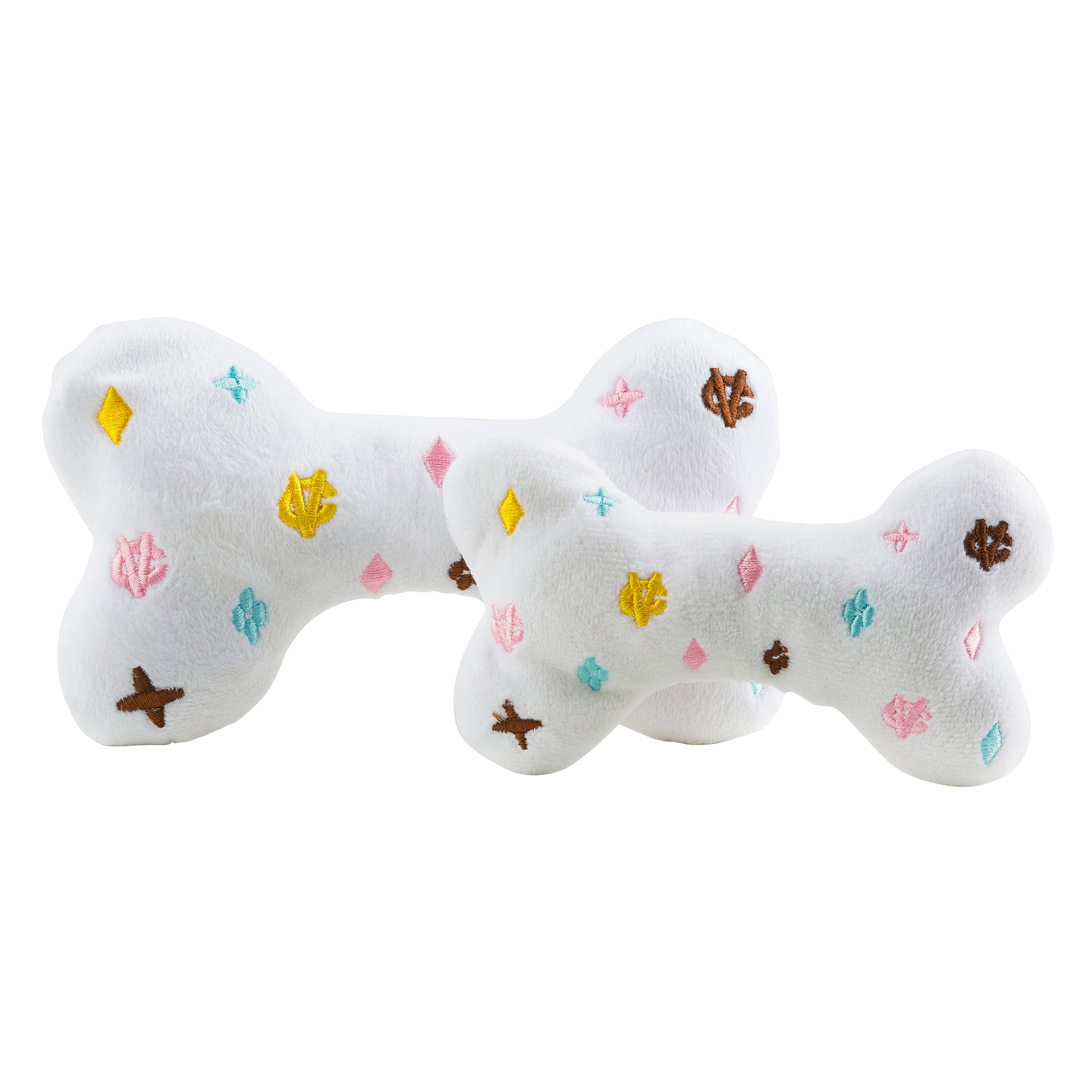  Haute Diggity Dog Chewy Vuiton White Collection – Soft Plush  Designer Dog Toys with Squeaker and Fun, Unique, Parody Designs from Safe,  Machine-Washable Materials for All Breeds & Sizes 