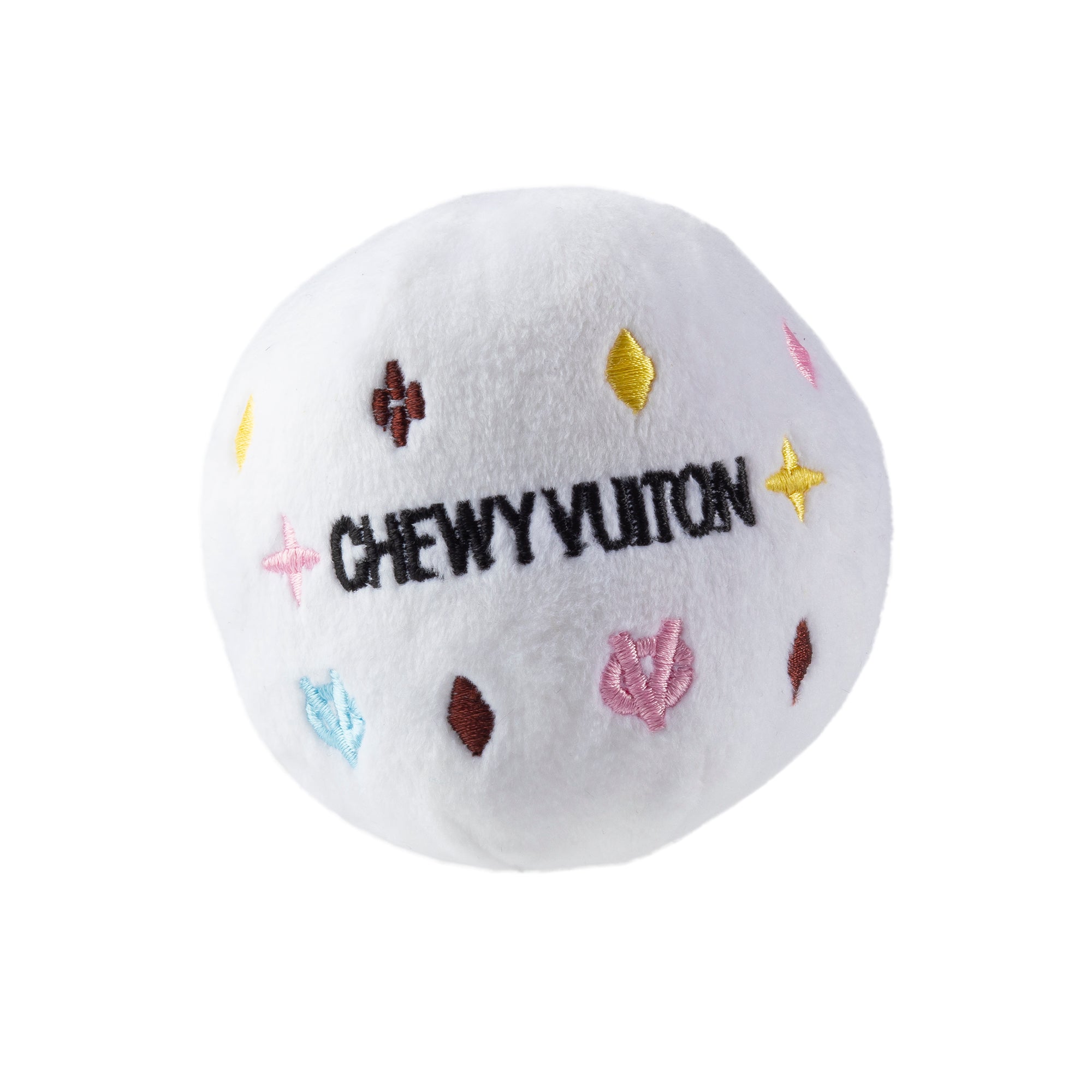 Chewy Vuiton Ball Toy