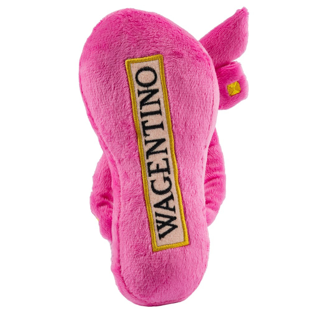 Designer-Inspired Fuzzy Friends: Parody Plush Dog Toys for