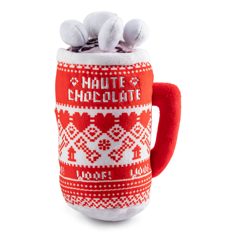 Haute Chocolate Holiday Christmas Plush Dog Toy
