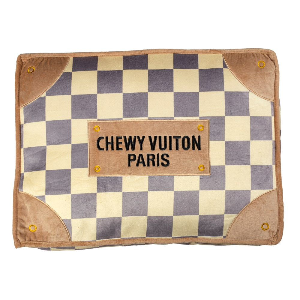 Haute Diggity Dog Chewy Vuiton Dog Bed - Chec