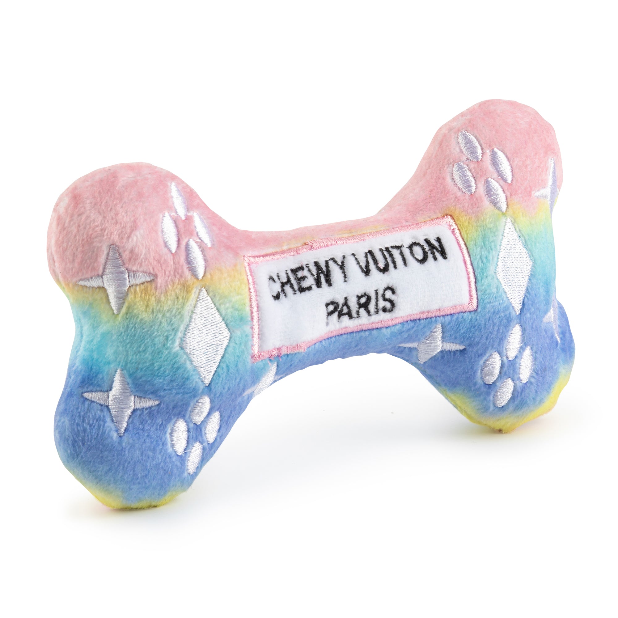 Luxury Paws: Parody Chewy Vuiton Designer Plush Dog Toys – Haute