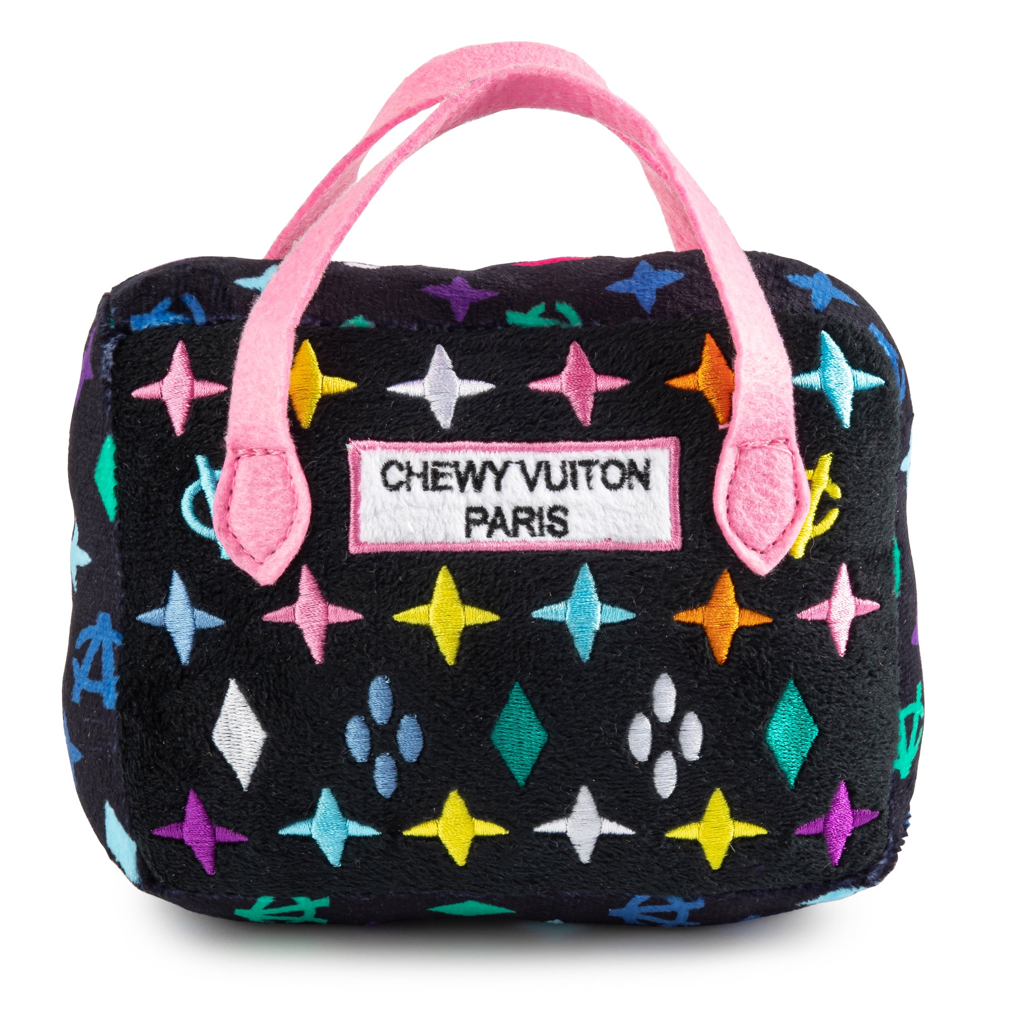 Spoil Your Pup with Chewy Vuiton: Parody Designer Plush Dog Toys