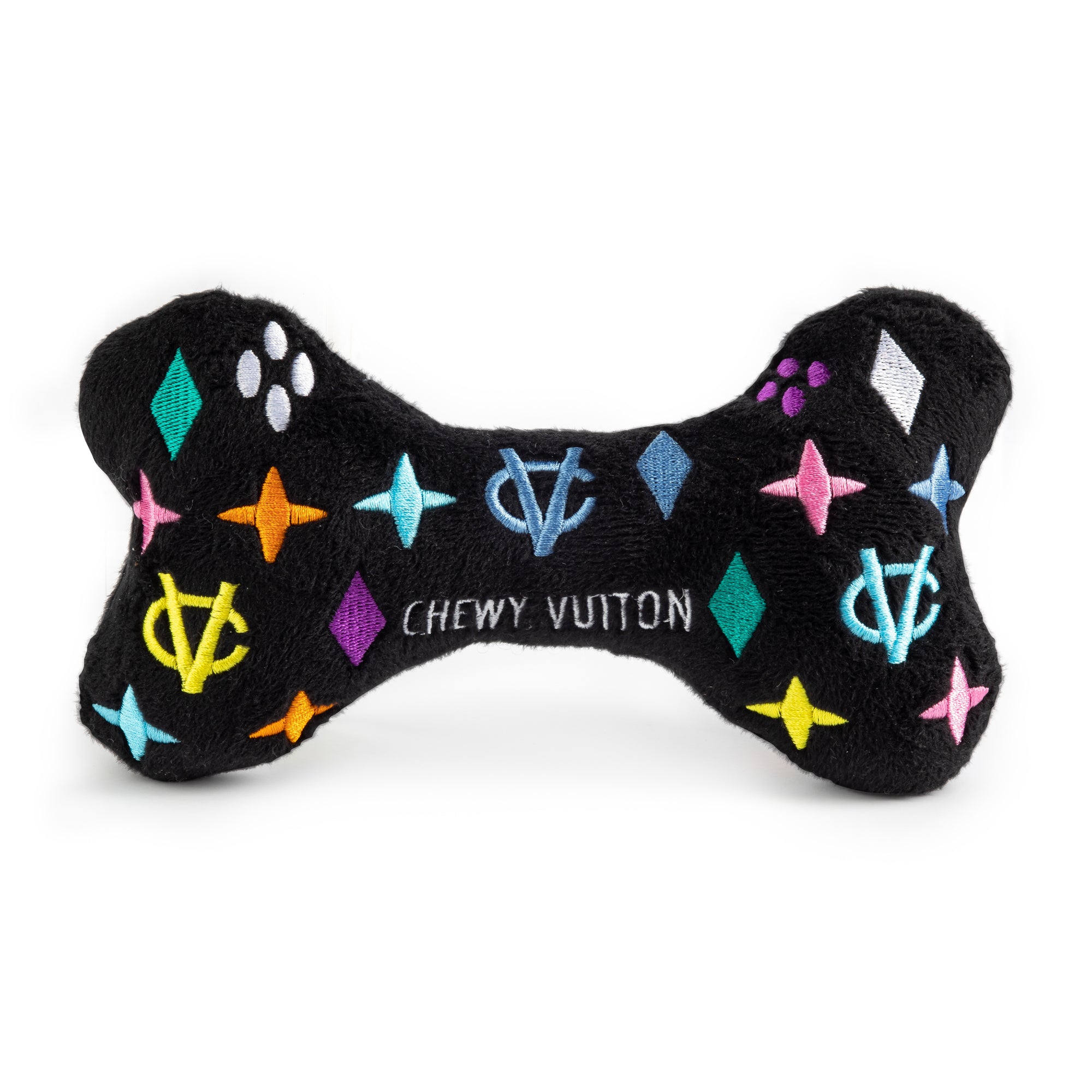 Chewy Vuitton Bone Dog Toy  Designer Puppy Boutique at