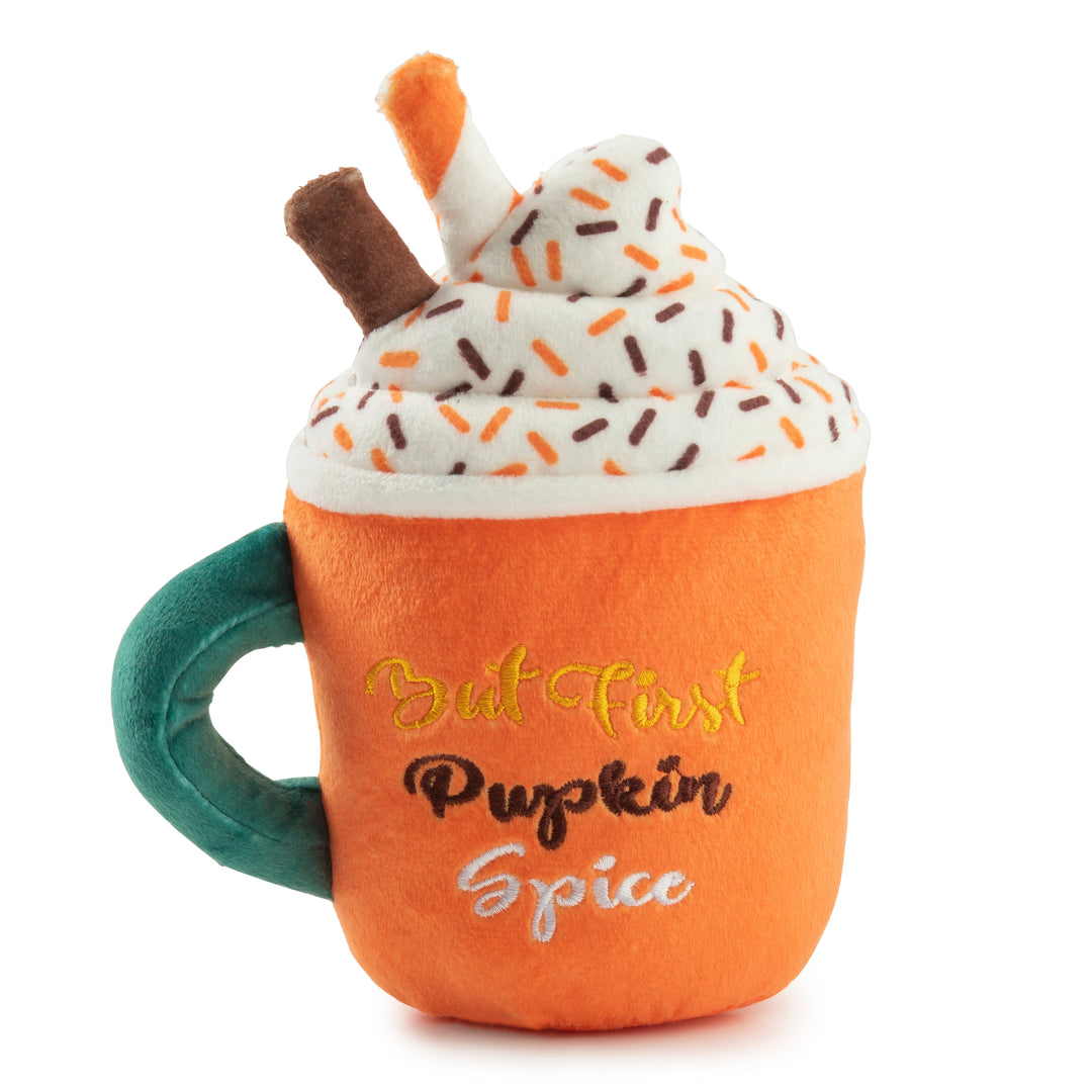 Pawsome Pumpkin Spice: Parody Fall Plush Dog Toys for Cozy Canines