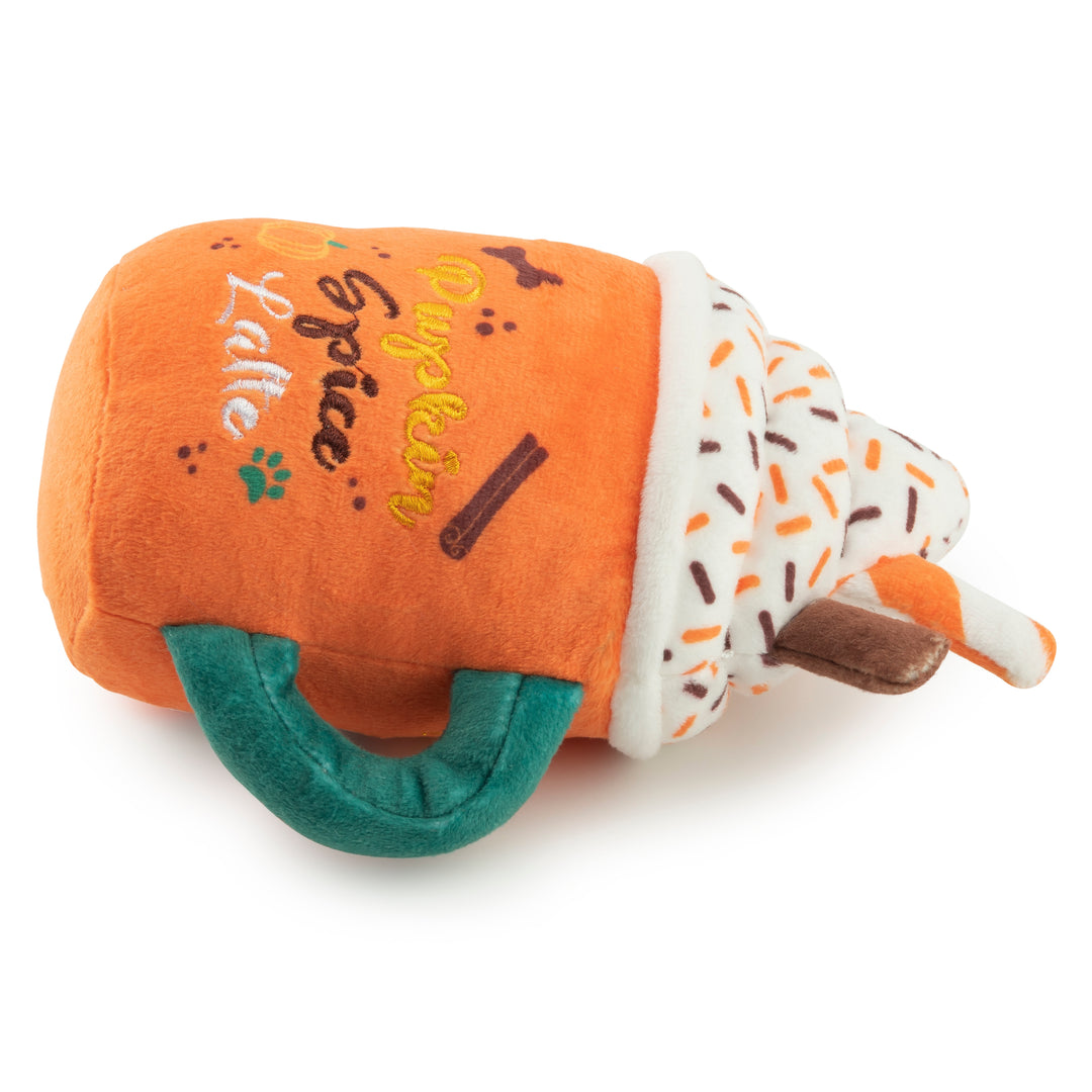Pawsome Pumpkin Spice: Parody Fall Plush Dog Toys for Cozy Canines