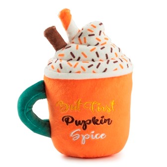 Pawsome Pumpkin Spice: Parody Fall Plush Dog Toys for Cozy Canines
