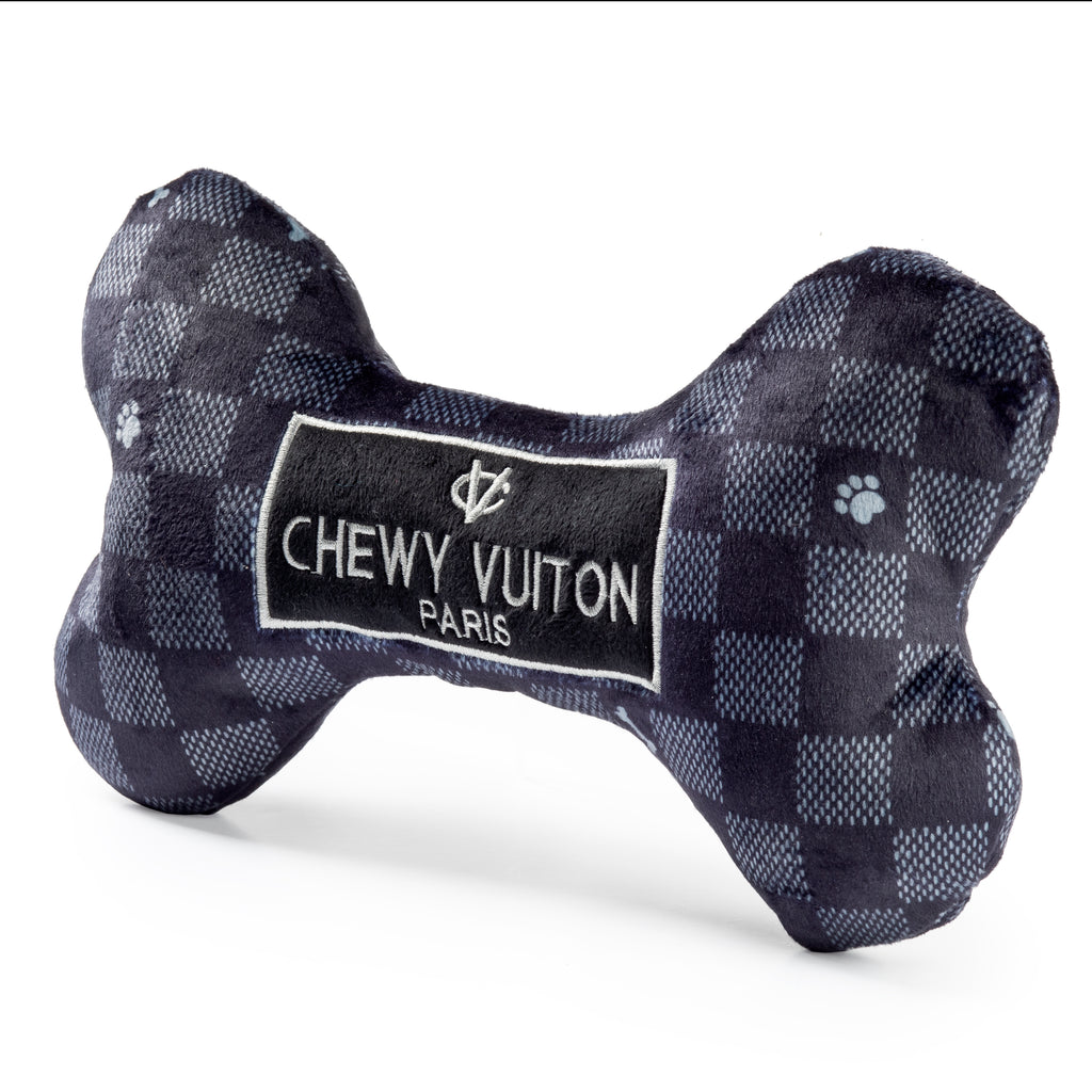 Chewy Vuiton Black Monogram Interactive Trunk - Tails in the City