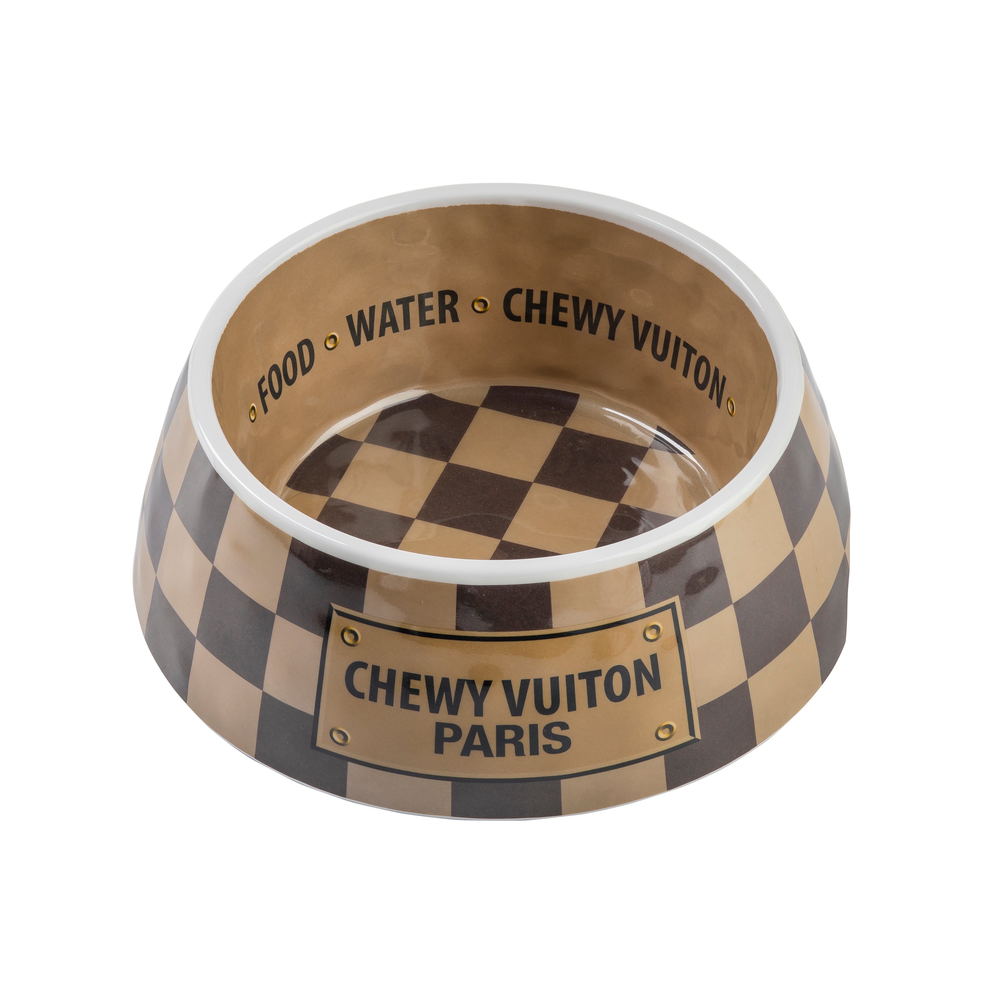 Haute Diggity Dog  Chewy Vuiton Dog Bowls – Château Le Woof