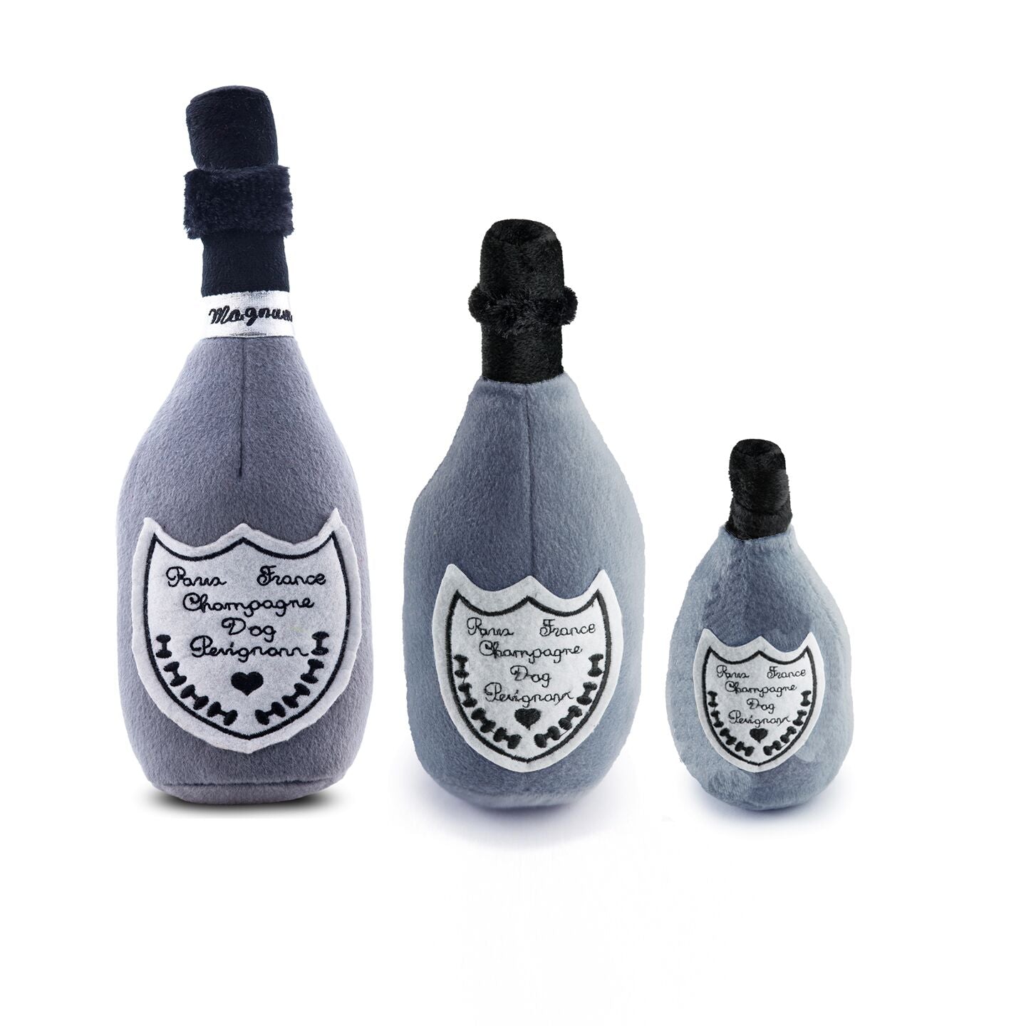 Mix Mingle Parody Muttini Bar Plush Dog Toy for Social Pooches